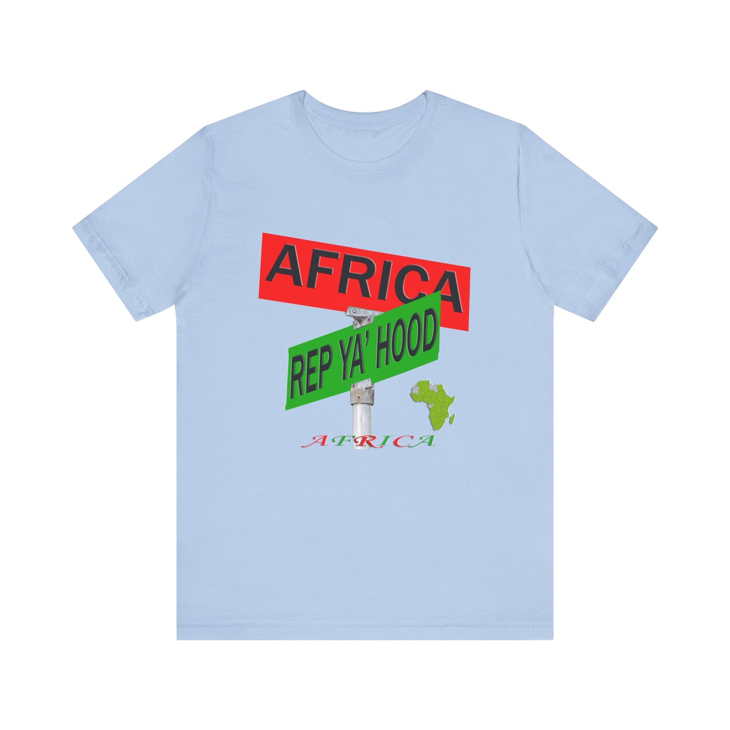 Africa Rep Ya Hood Tee