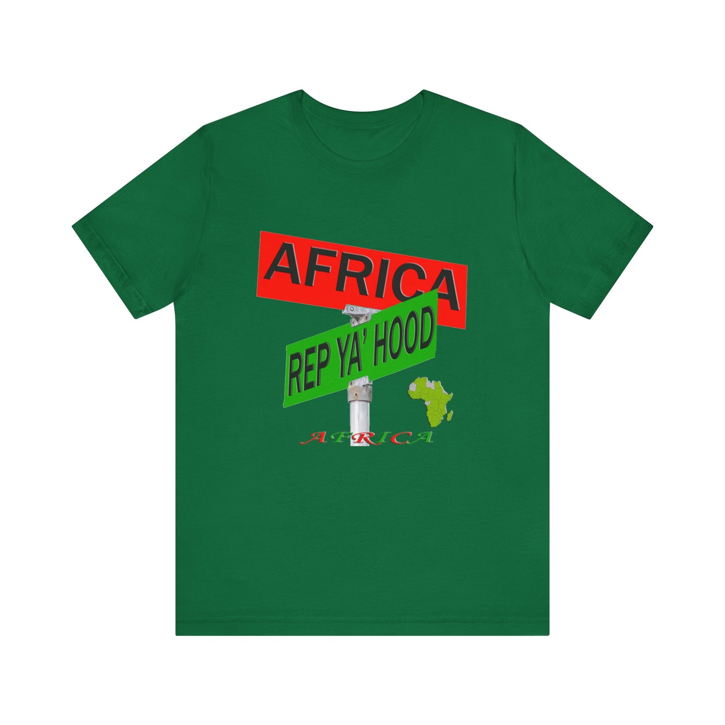 Africa Rep Ya Hood Tee