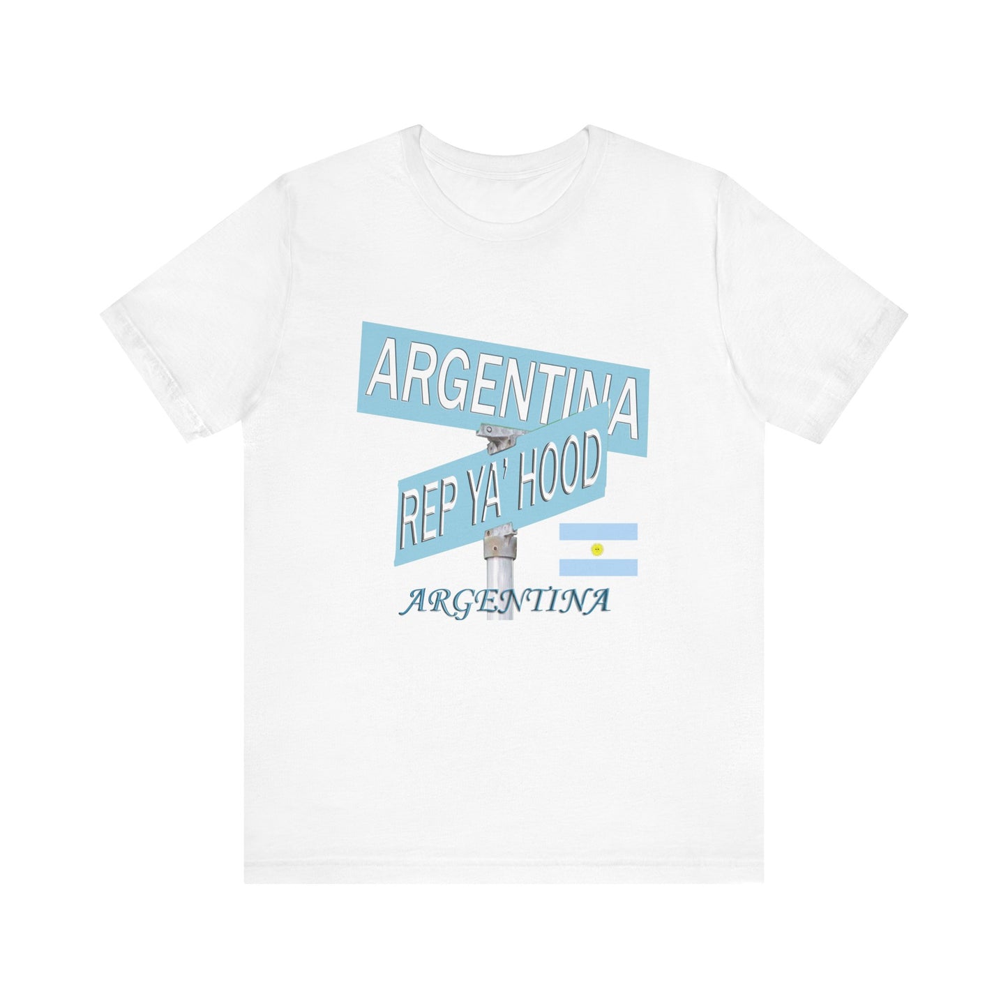 Rep Ya Hood Argentina Tee