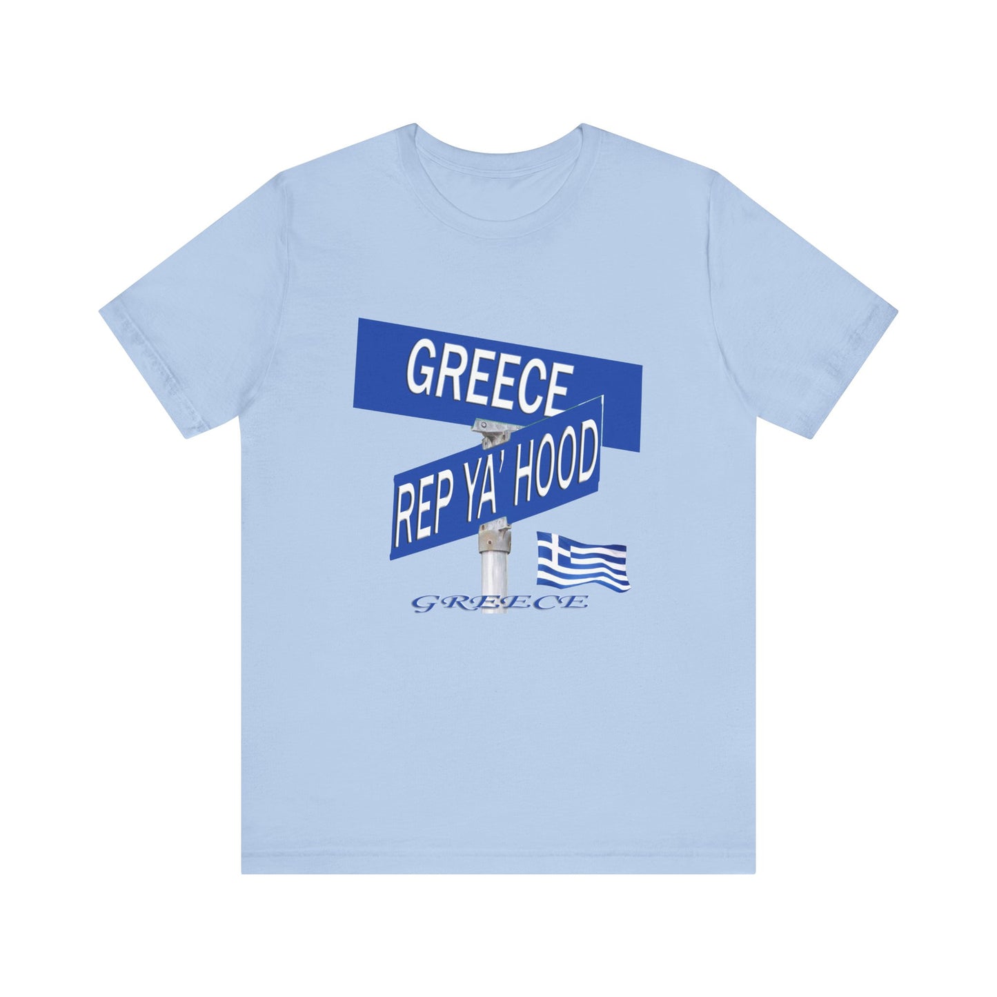 Greece Rep Ya Hood Tee