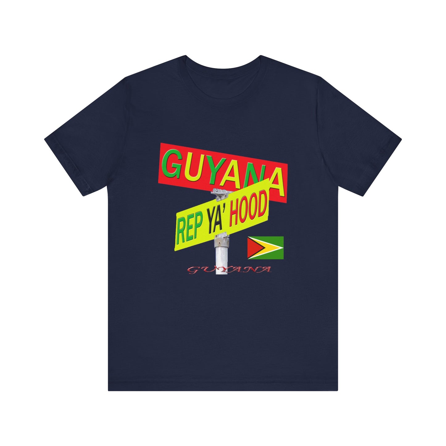 Guyana Rep Ya Hood Tee