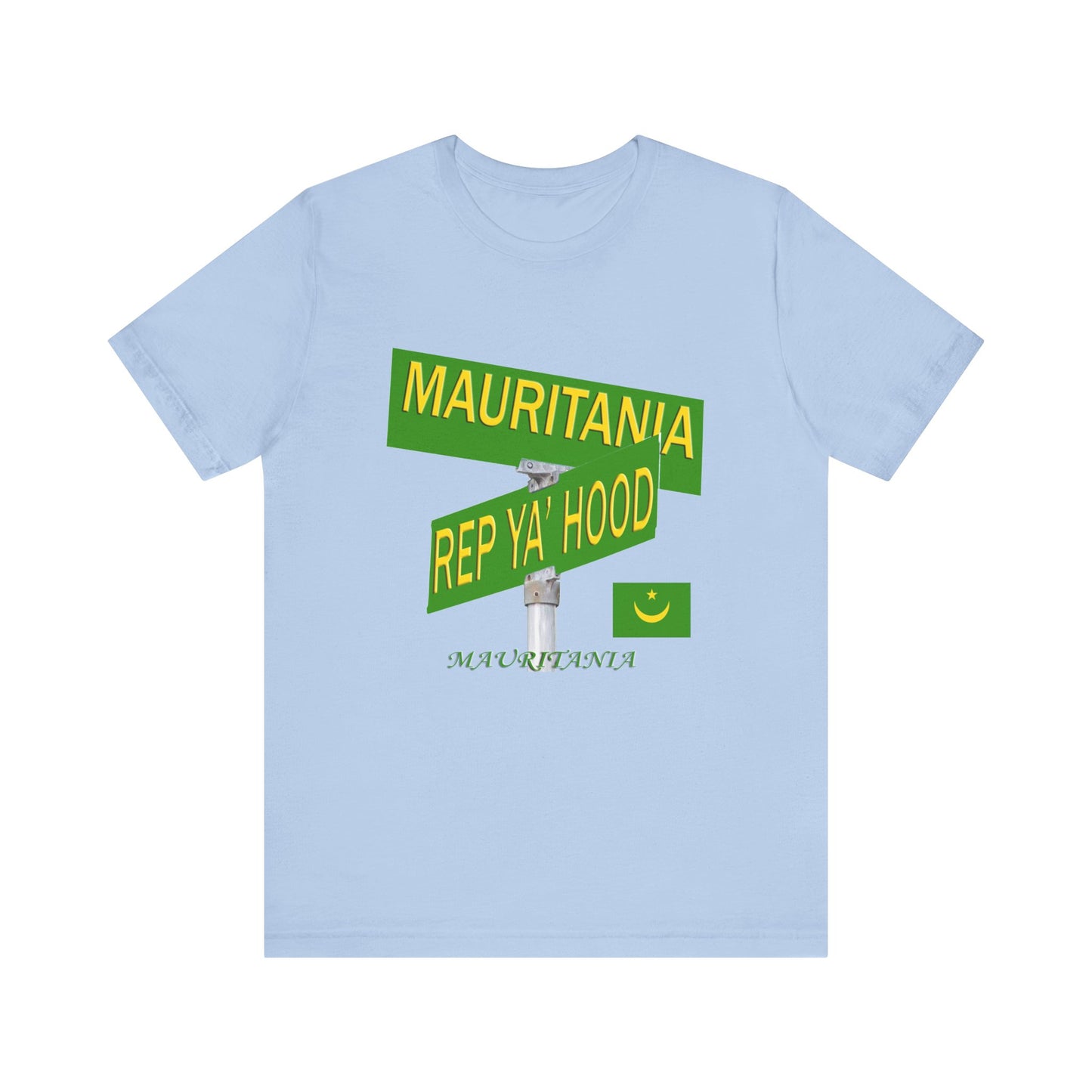 Mauritania Rep Ya Hood Tee *Old Flag