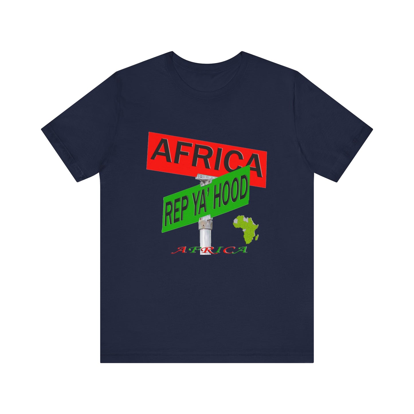 Africa Rep Ya Hood Tee