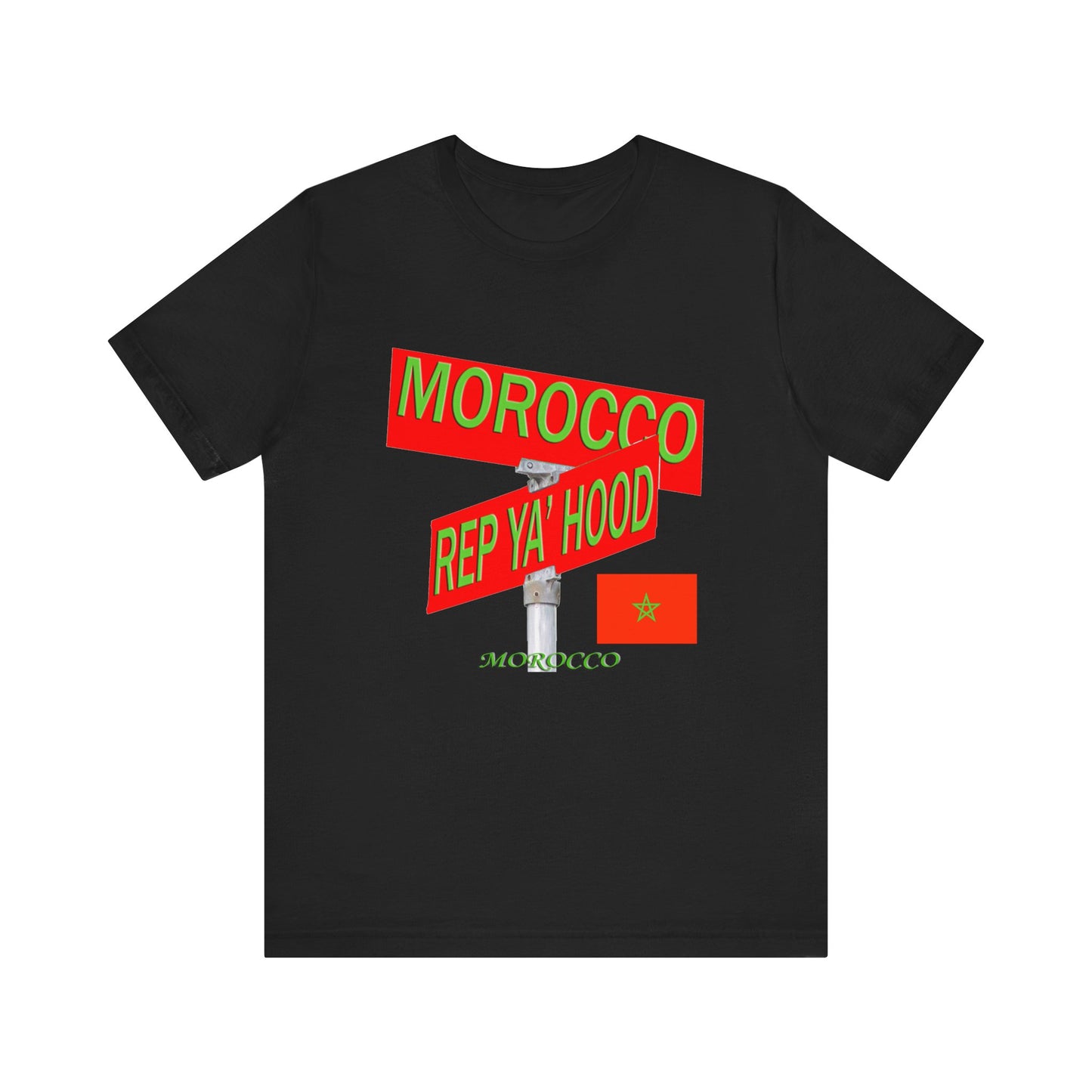 Morocco Rep Ya Hood Tee