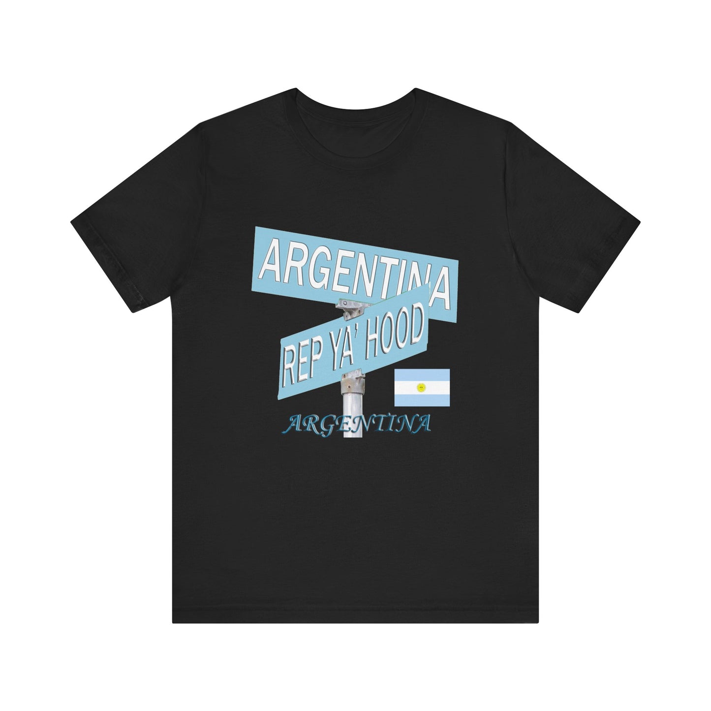 Rep Ya Hood Argentina Tee