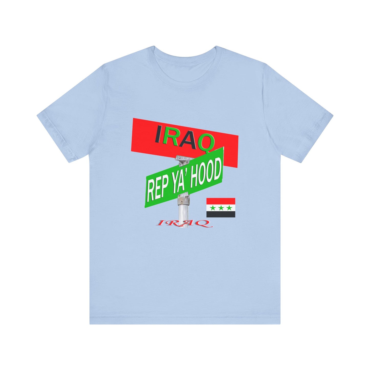 Iraq Rep Ya Hood Tee *Old Flag