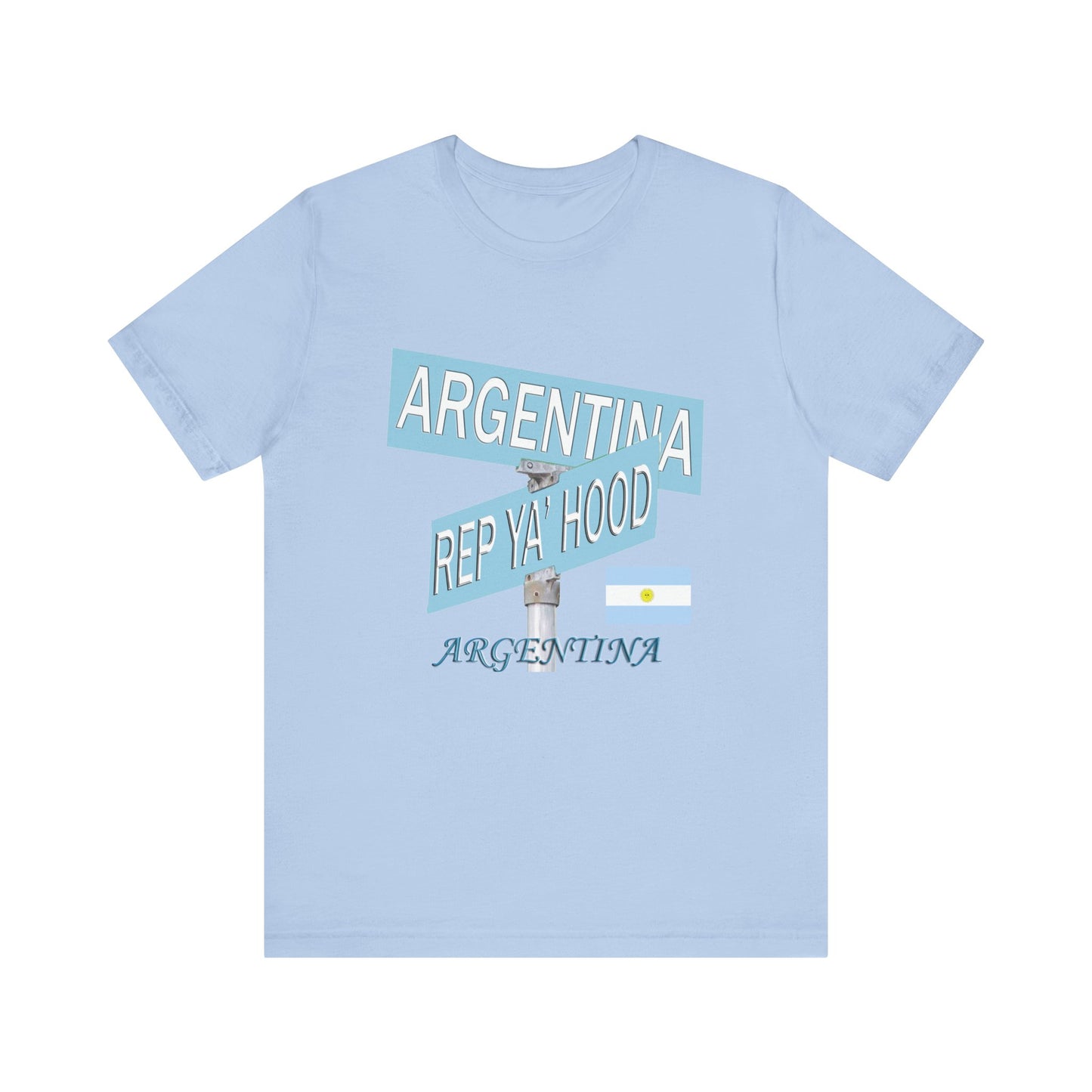 Rep Ya Hood Argentina Tee