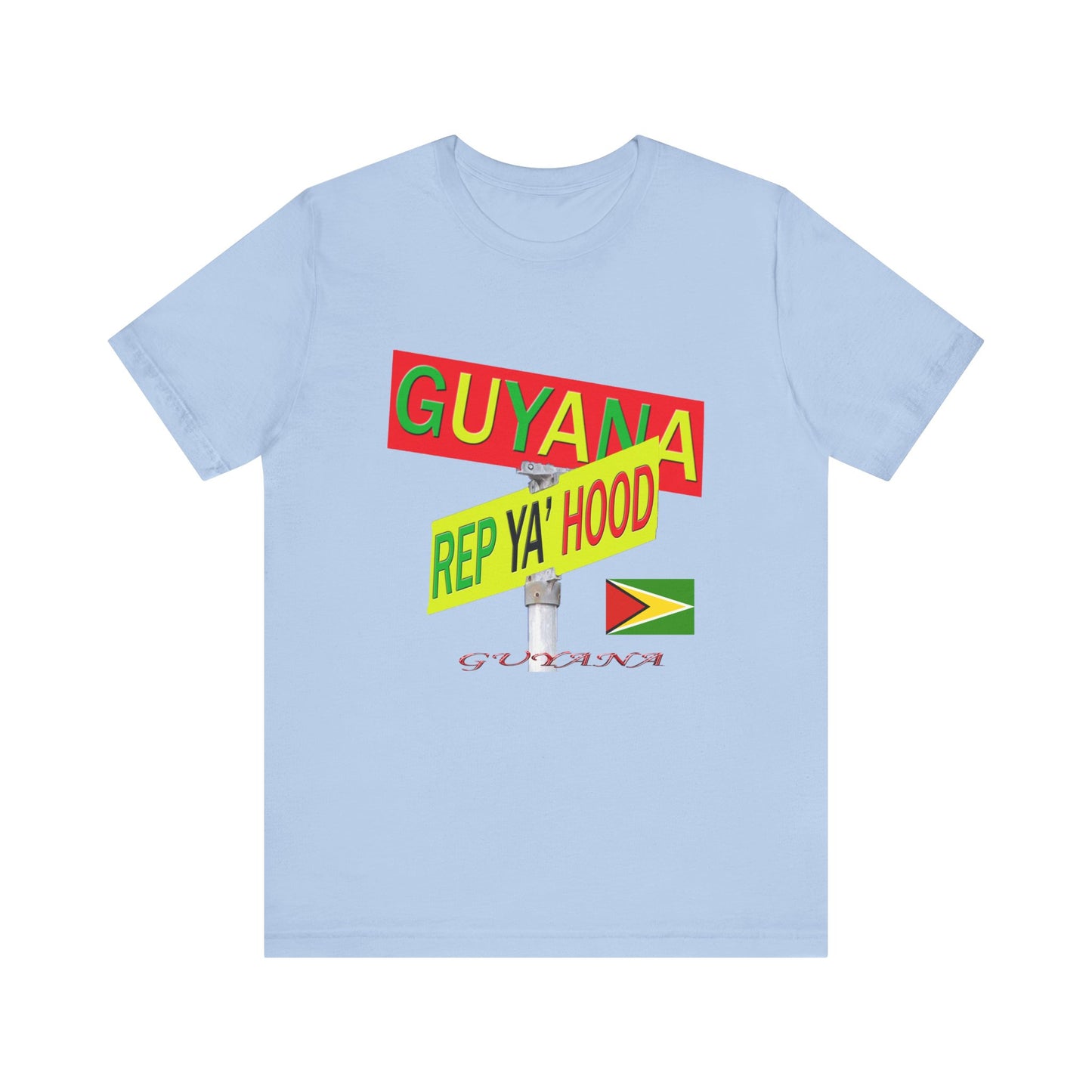 Guyana Rep Ya Hood Tee