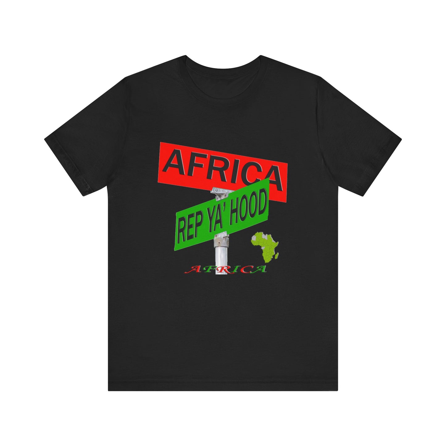 Africa Rep Ya Hood Tee