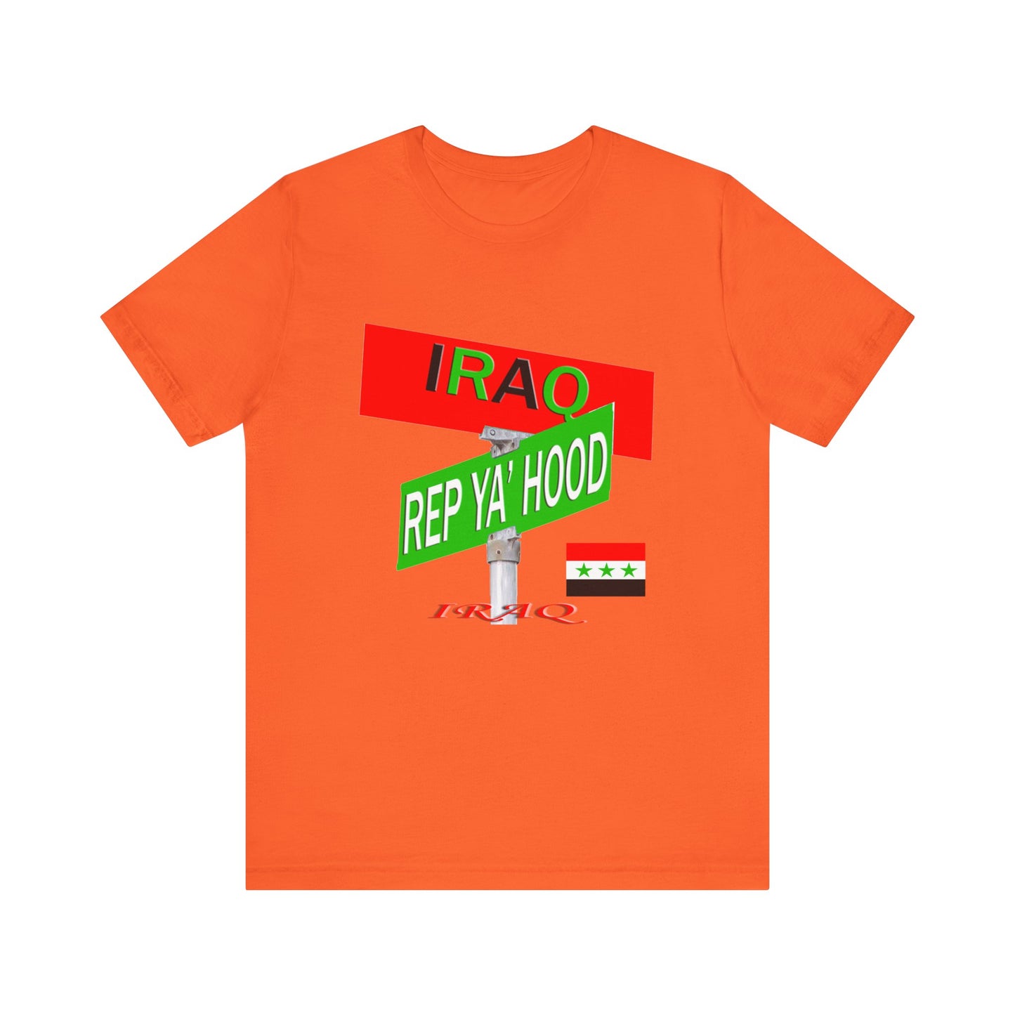 Iraq Rep Ya Hood Tee *Old Flag