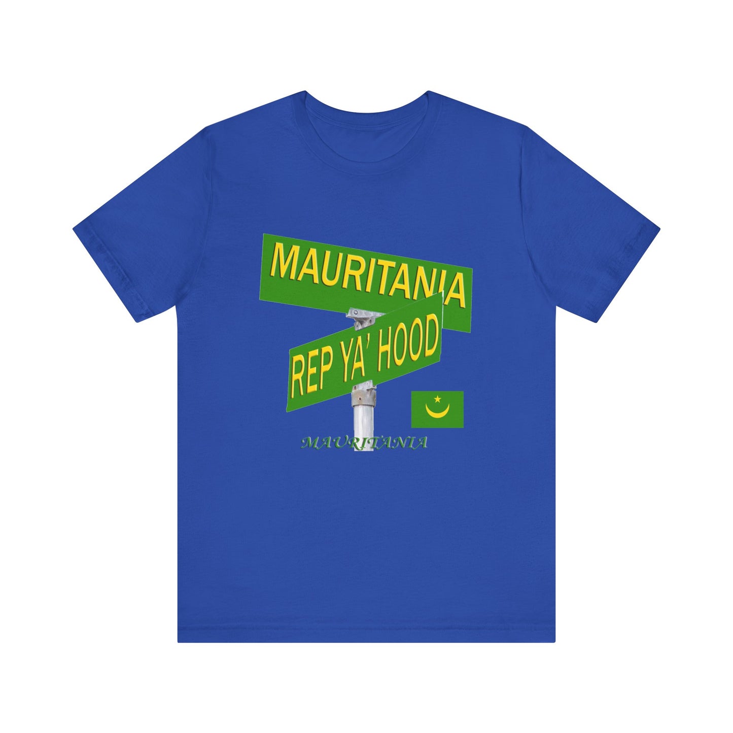 Mauritania Rep Ya Hood Tee *Old Flag