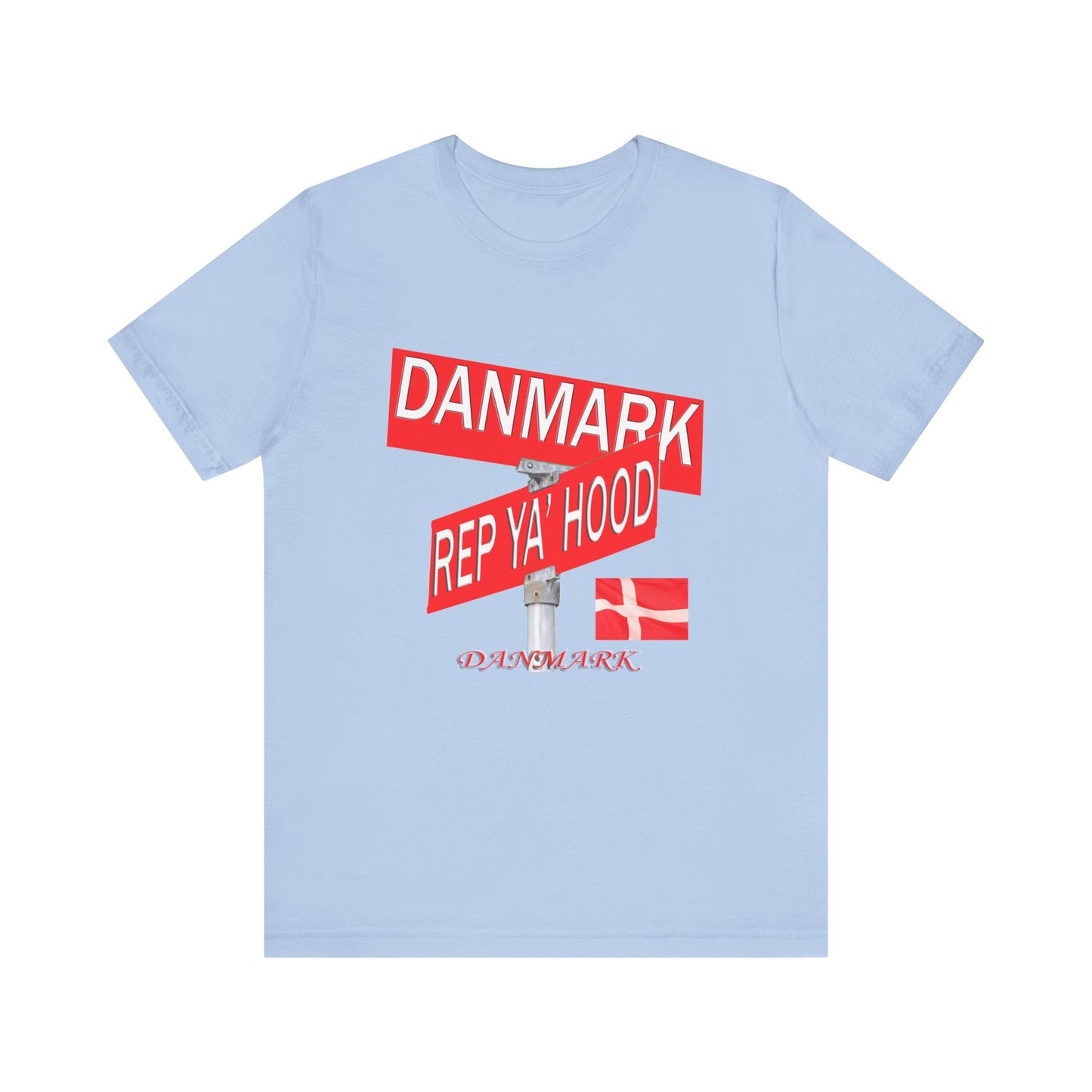 Danmark Rep Ya Hood Tee