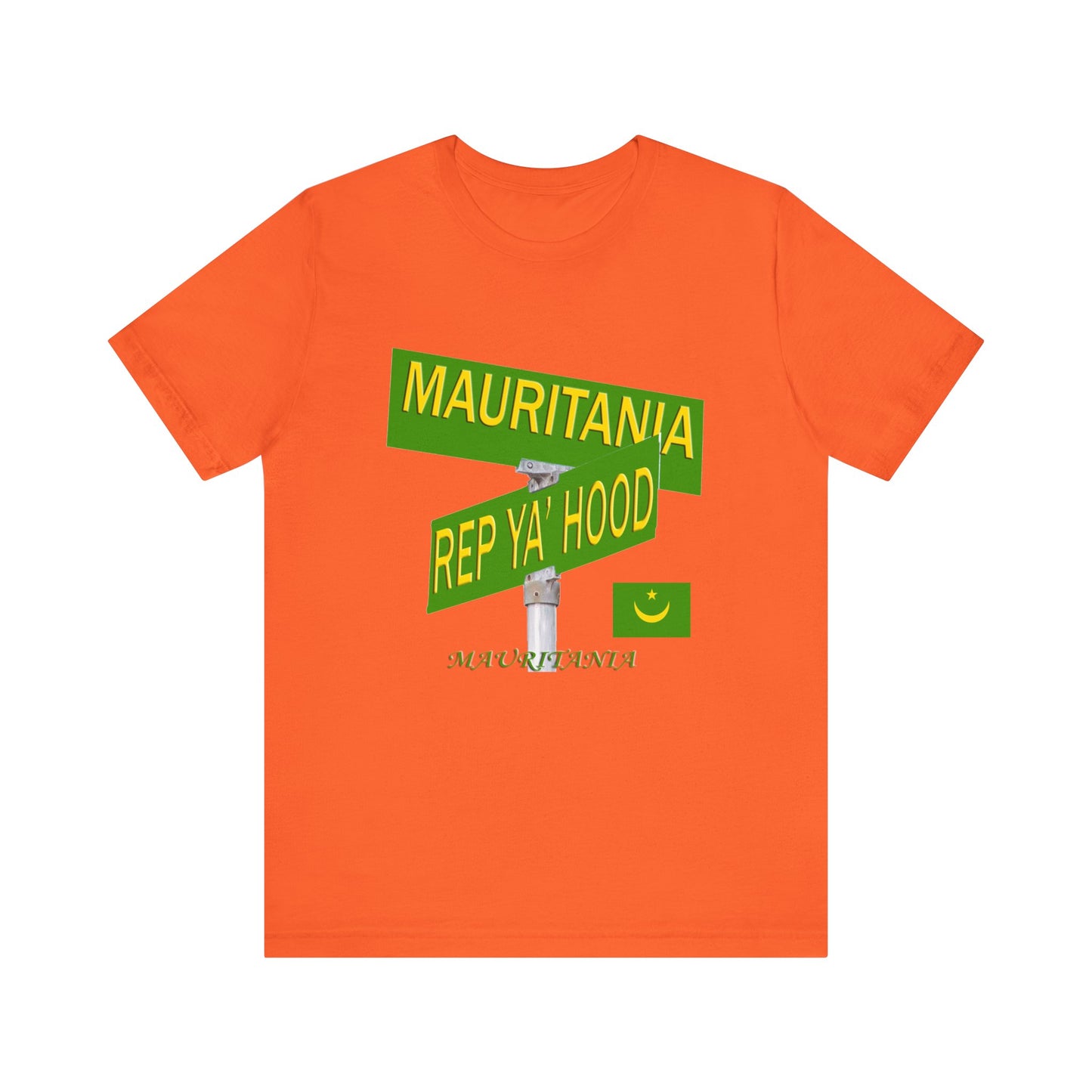 Mauritania Rep Ya Hood Tee *Old Flag