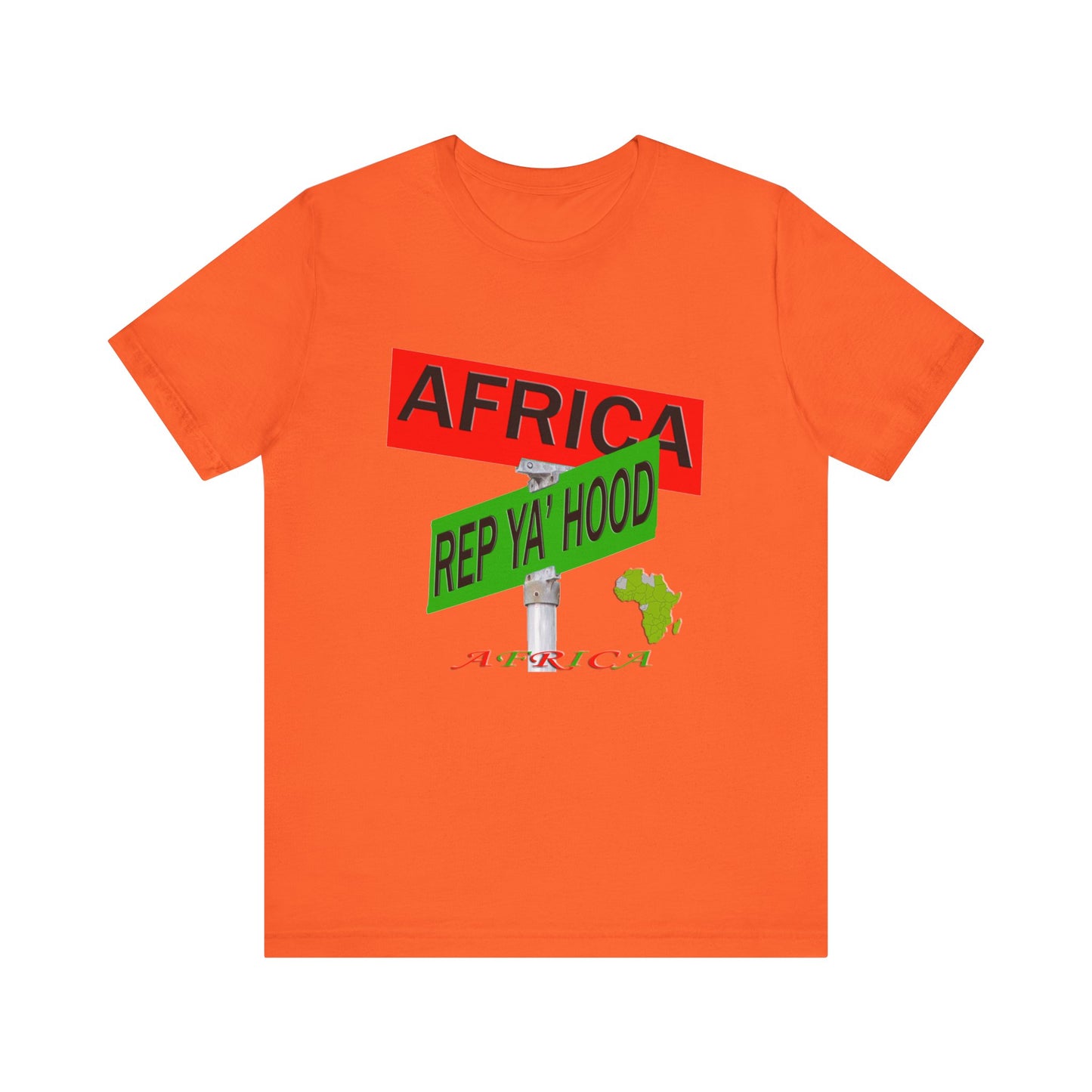 Africa Rep Ya Hood Tee