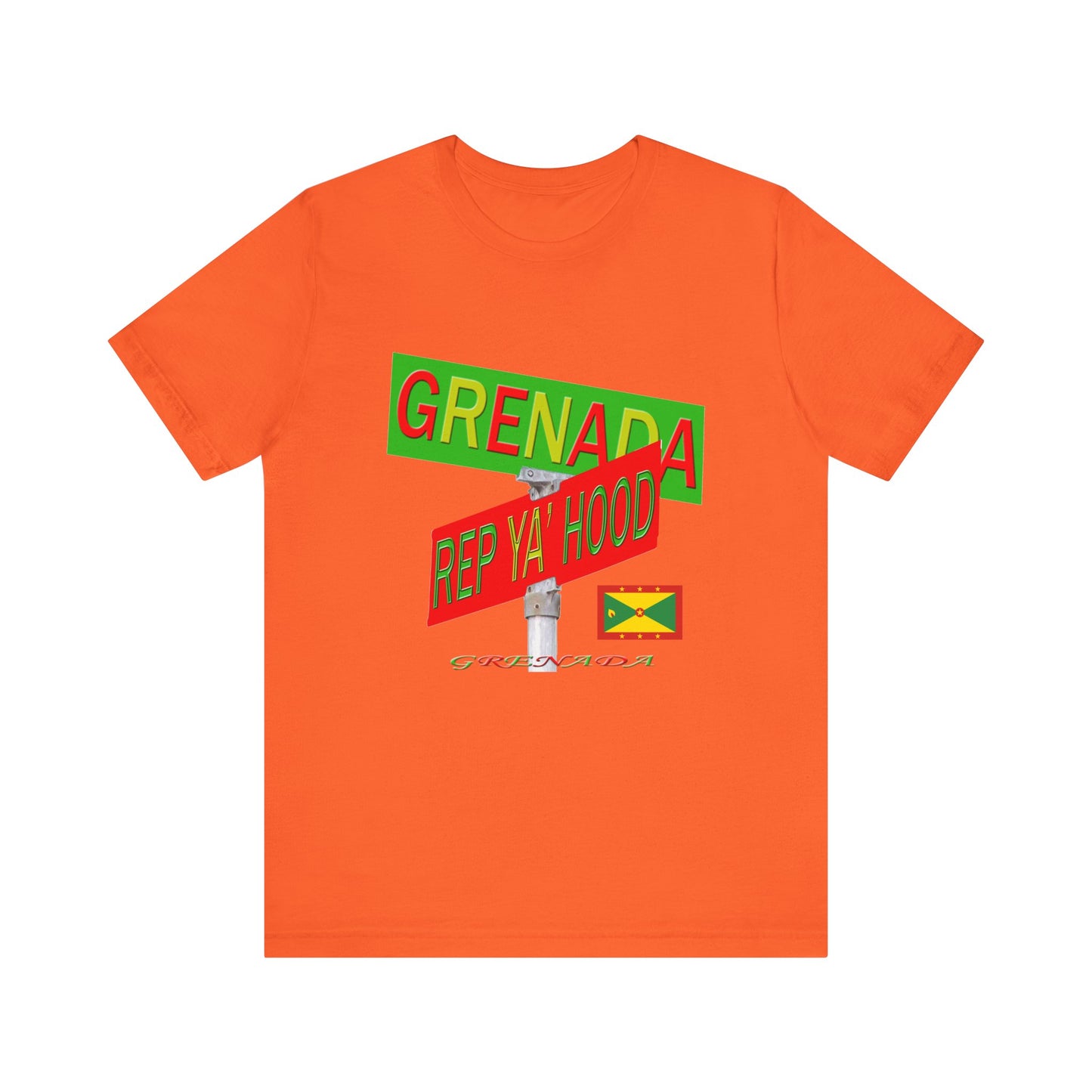 Grenada Rep Ya Hood Tee