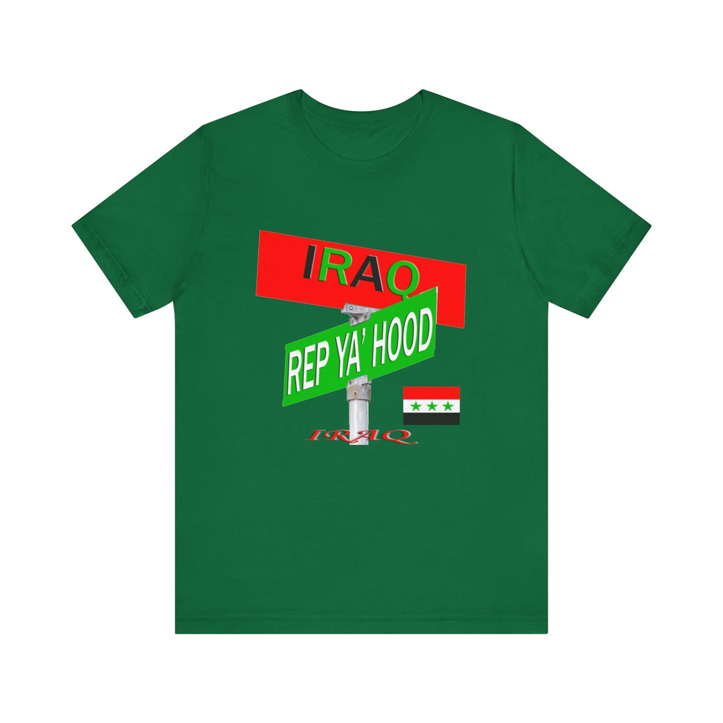 Iraq Rep Ya Hood Tee *Old Flag