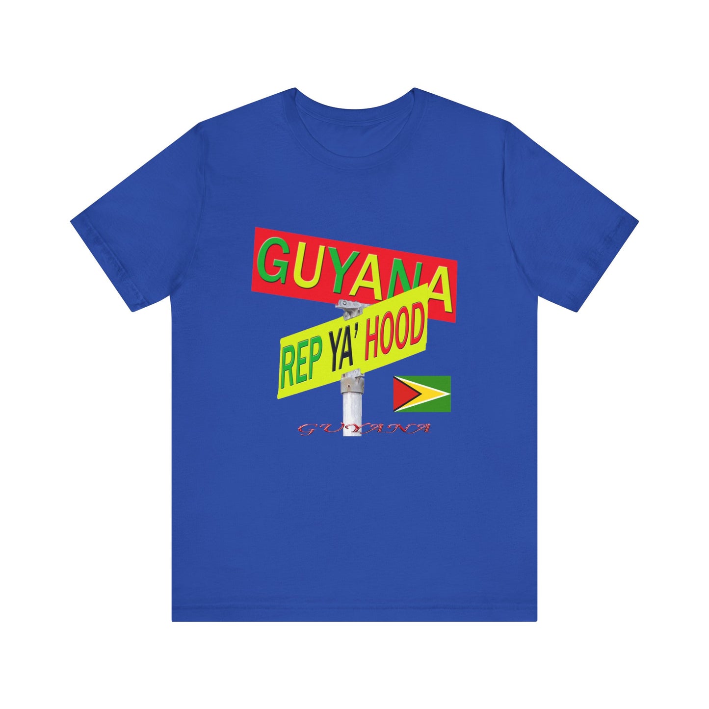 Guyana Rep Ya Hood Tee