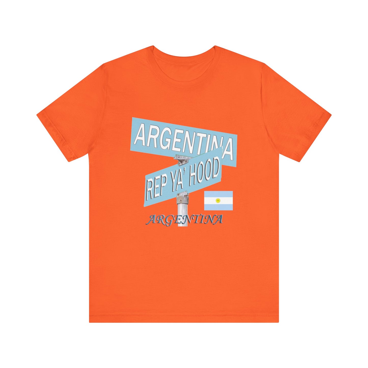 Rep Ya Hood Argentina Tee