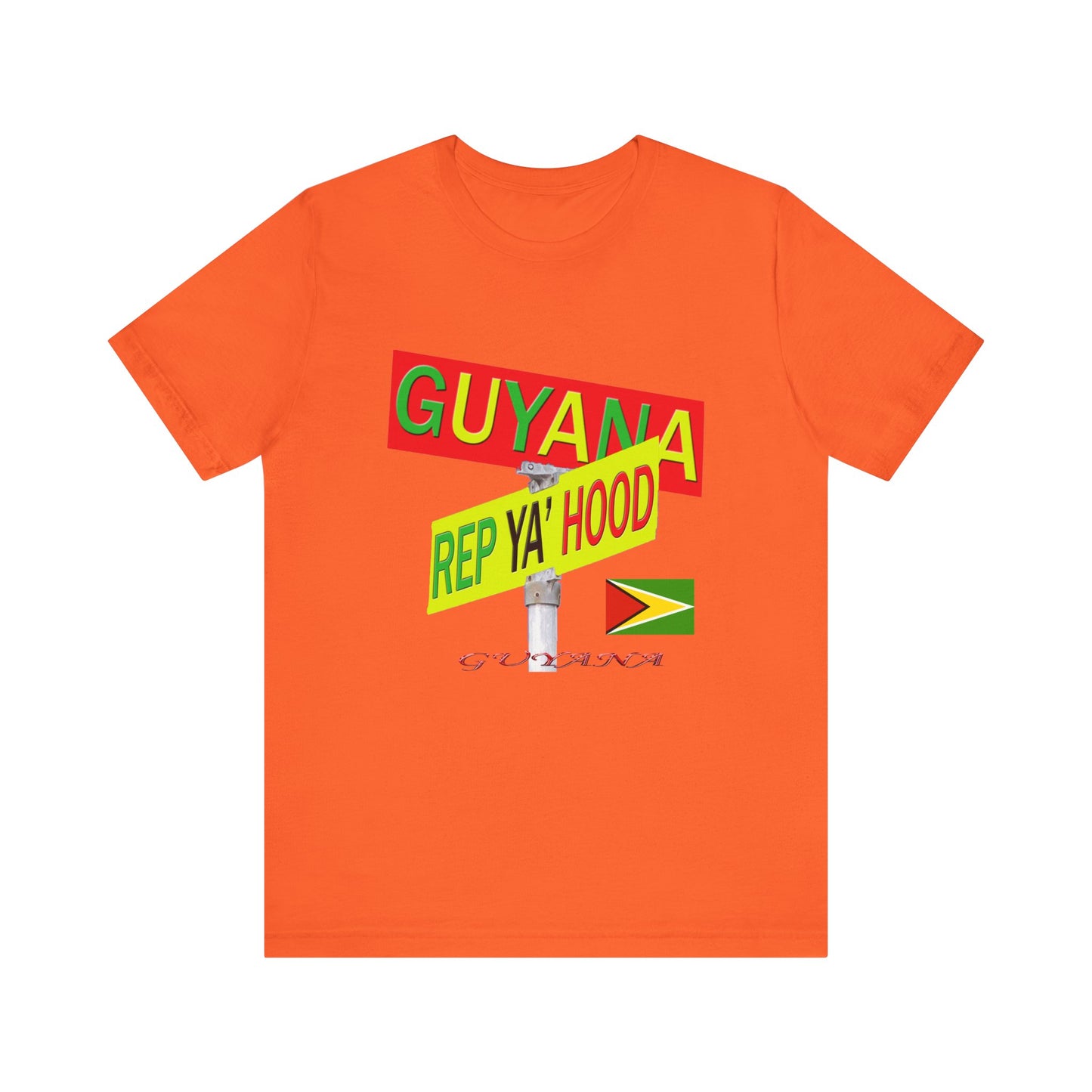 Guyana Rep Ya Hood Tee