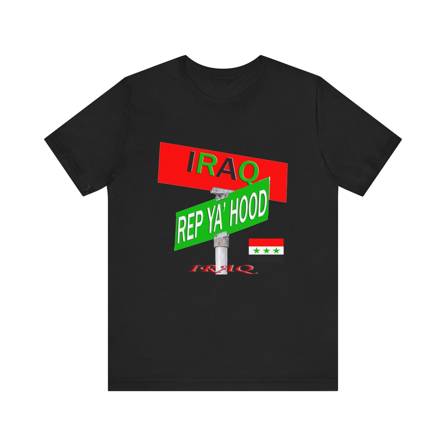 Iraq Rep Ya Hood Tee *Old Flag