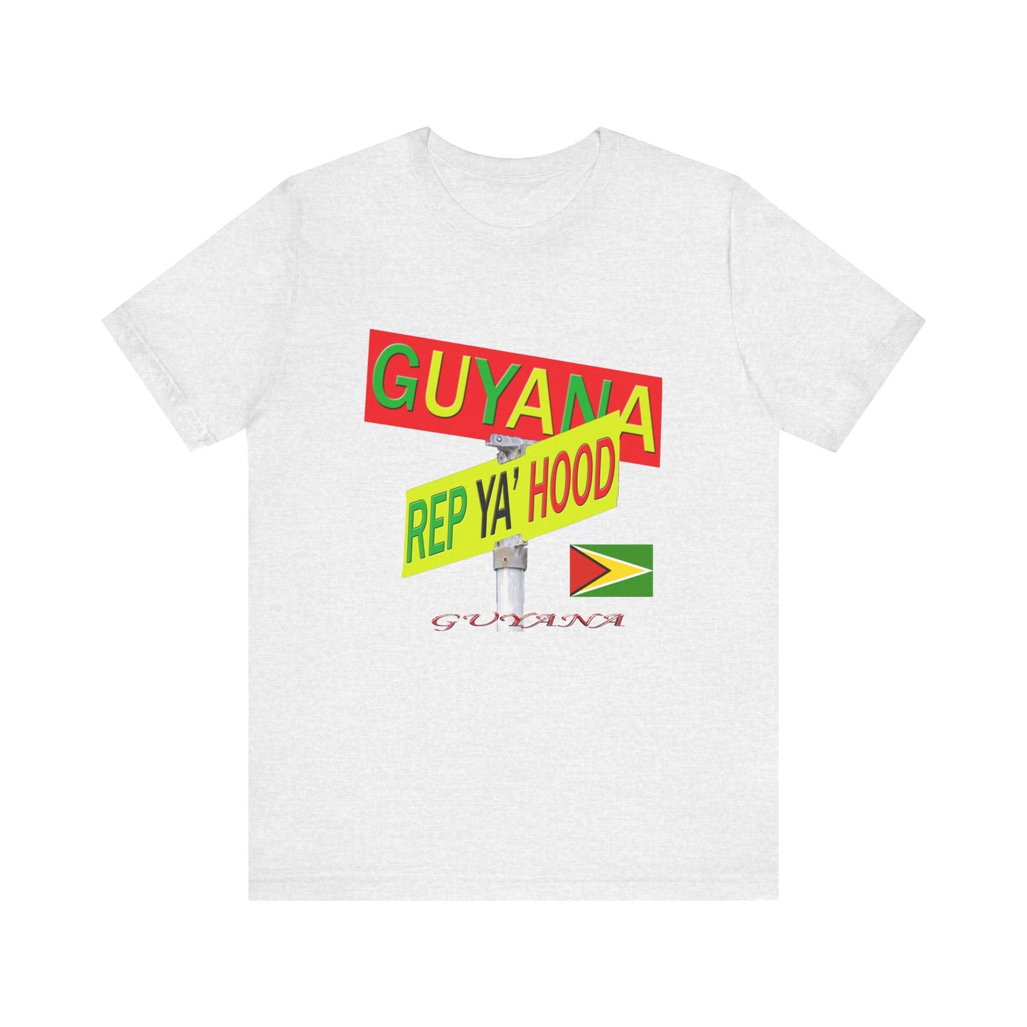 Guyana Rep Ya Hood Tee