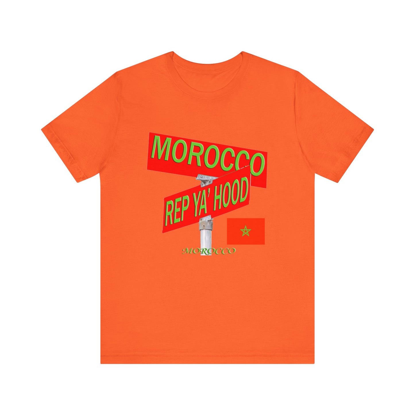 Morocco Rep Ya Hood Tee