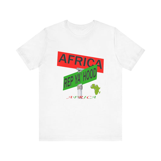 Africa Rep Ya Hood Tee