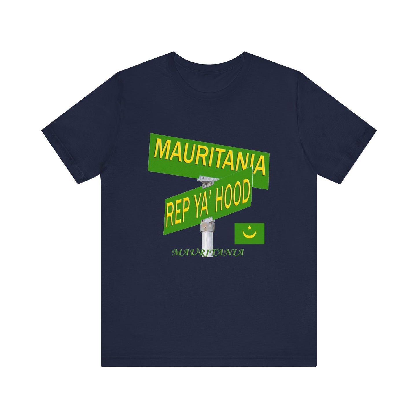 Mauritania Rep Ya Hood Tee *Old Flag