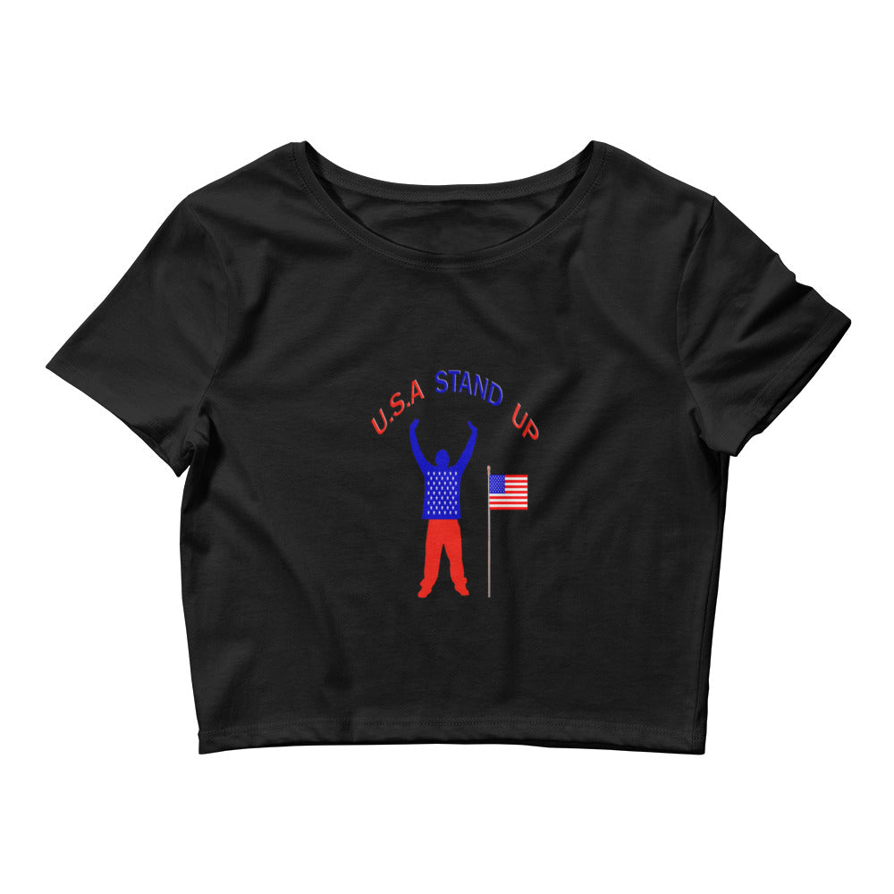 U.S.A. Stand Up Baby Tee