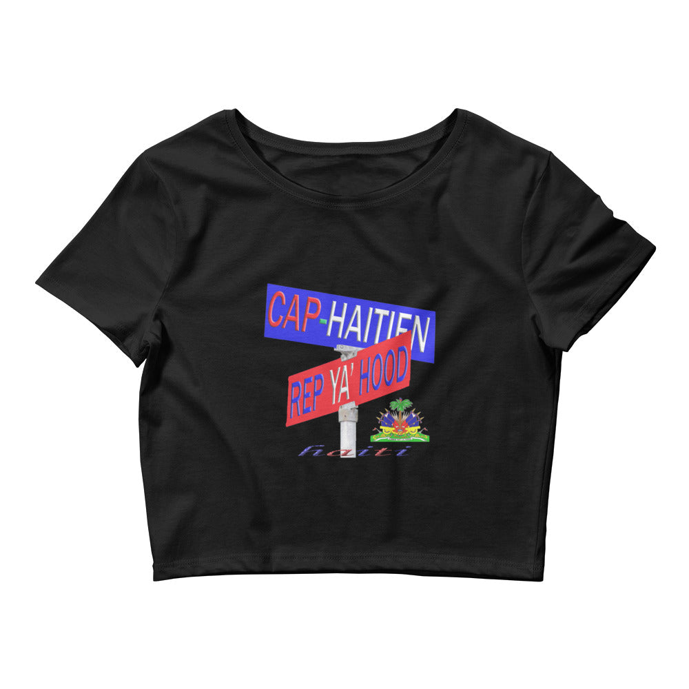 Cap-Haitien Rep Ya Hood Baby Tee