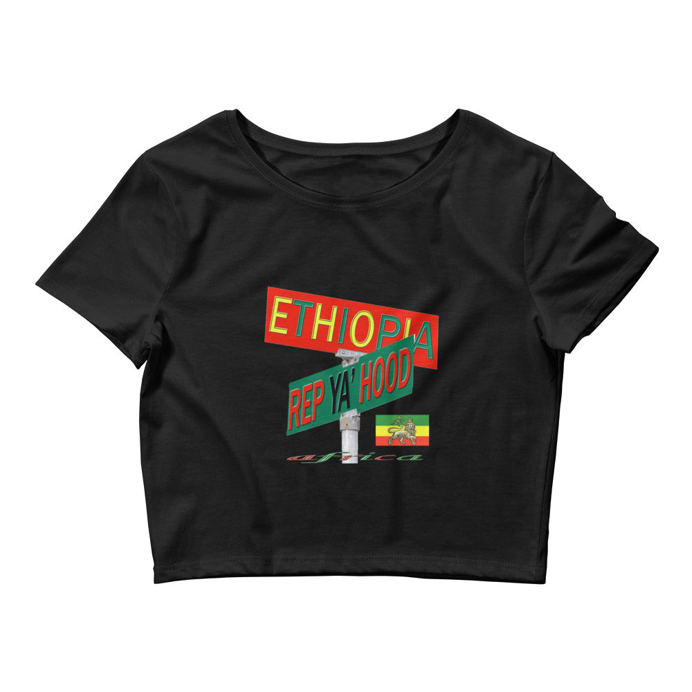 Ethiopia Rep Ya Hood Baby Tee