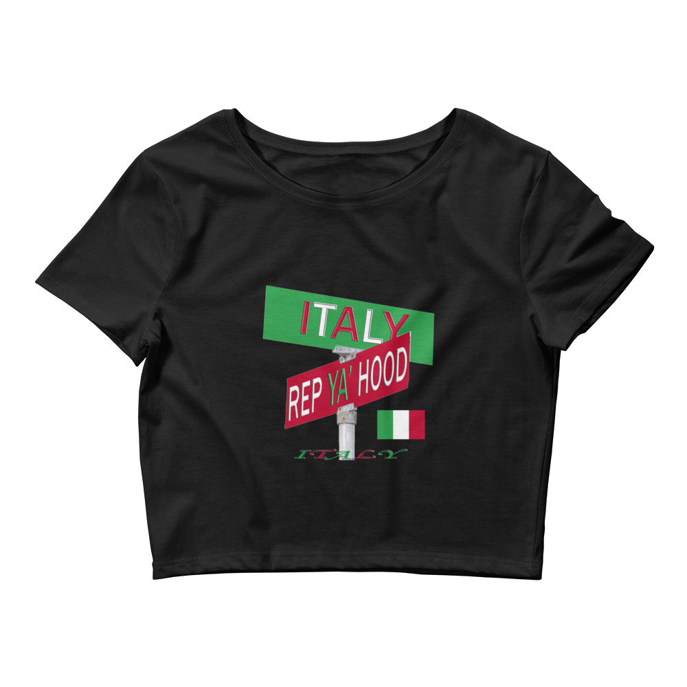 Italy Rep Ya Hood Baby Tee