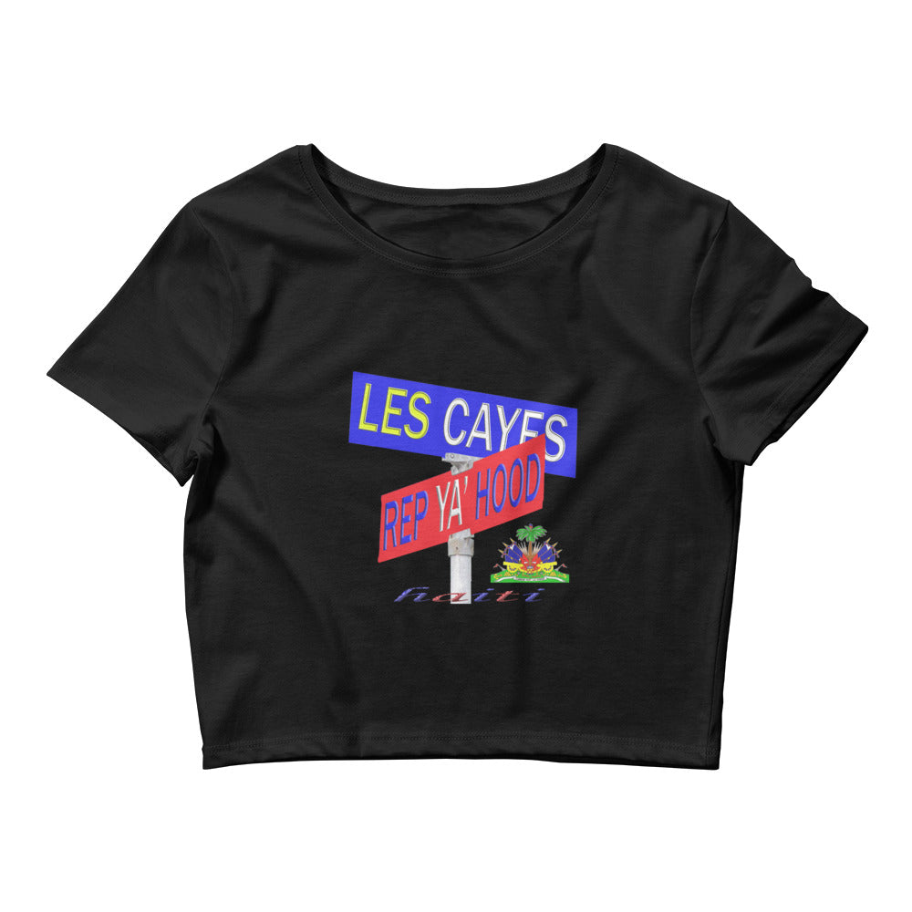 Les Cayes Rep Ya Hood Baby Tee