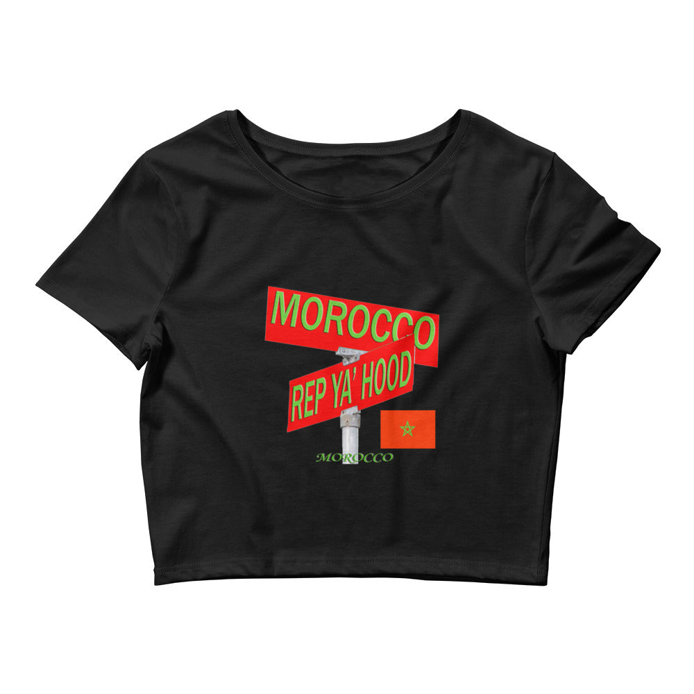 Morocco Rep Ya Hood Baby Tee