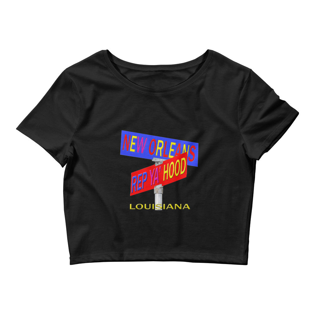 New Orleans Rep Ya Hood Baby Tee