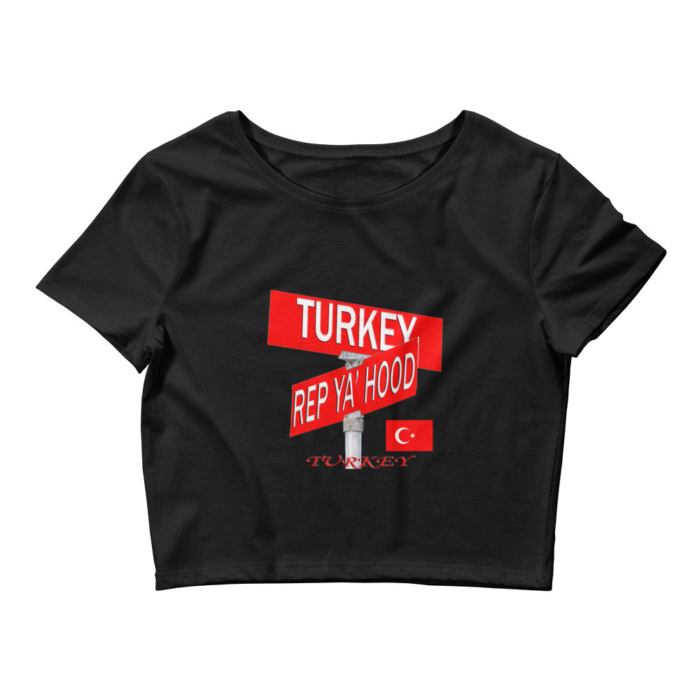 Turkey Rep Ya Hood Baby Tee