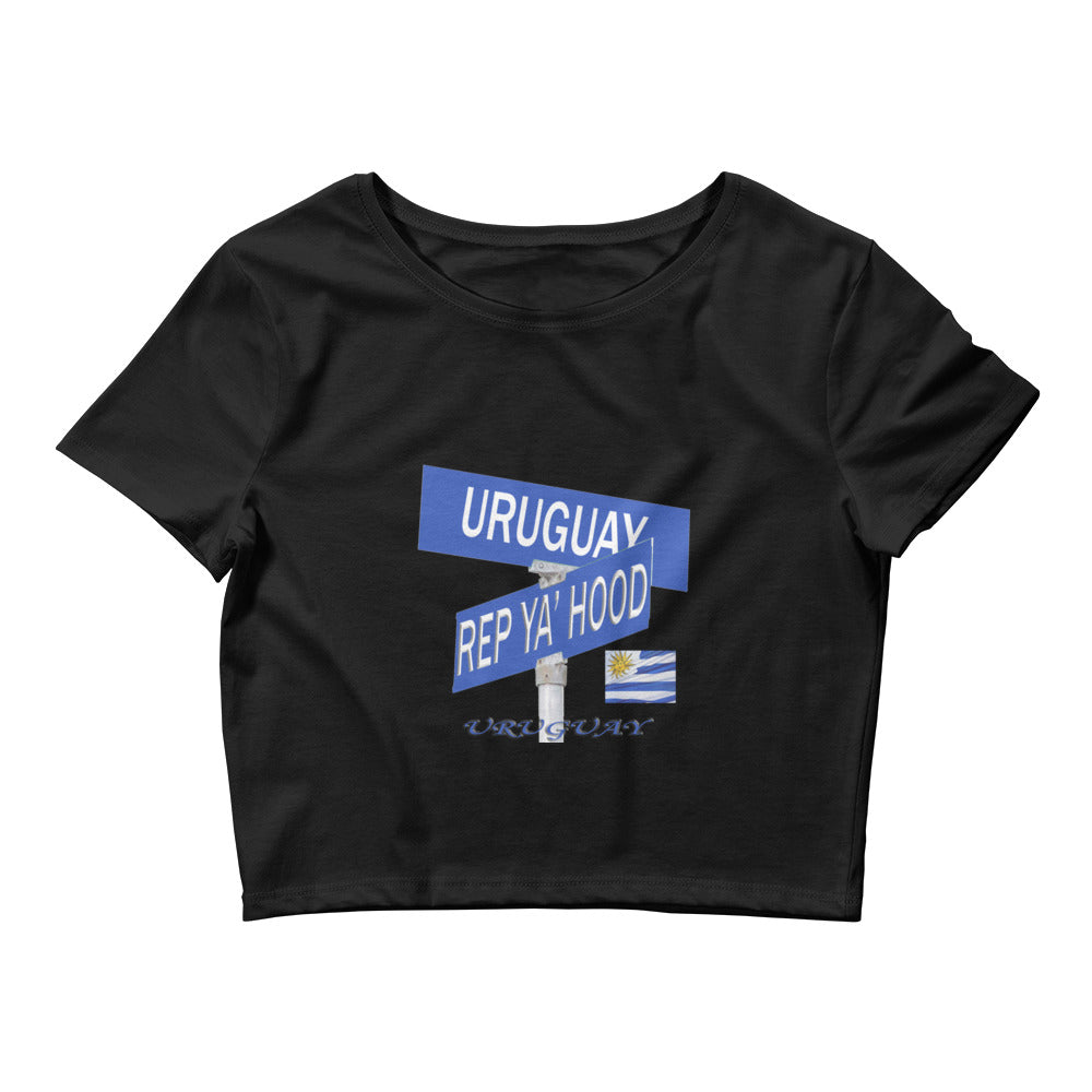 Uruguay Rep Ya Hood Baby Tee