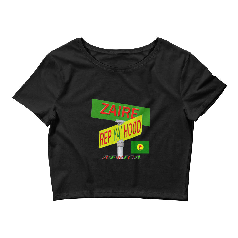 Zaire Rep Ya Hood Baby Tee