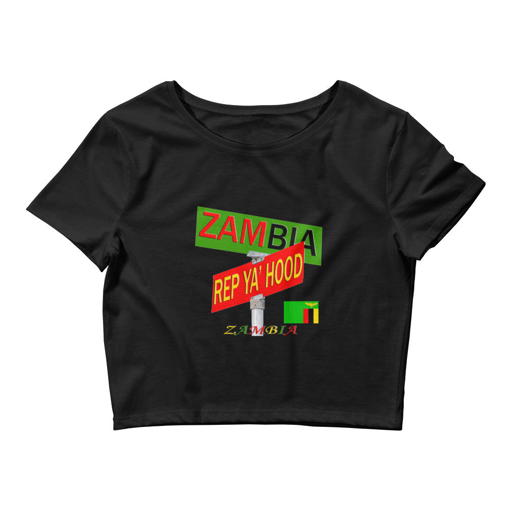 Zambia Rep Ya Hood Baby Tee