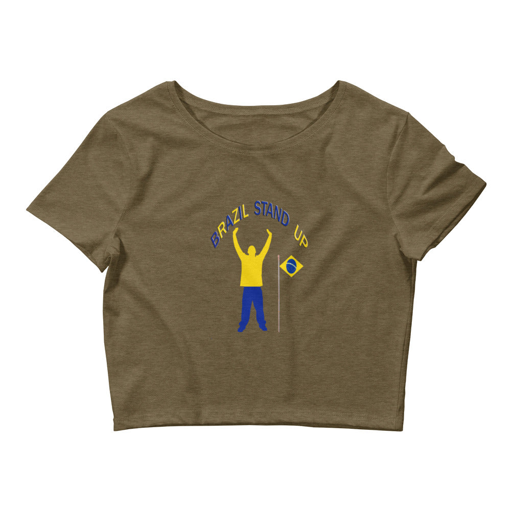 Brazil Stand Up Baby Tee