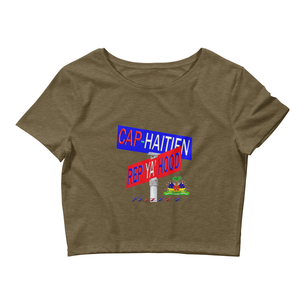 Cap-Haitien Rep Ya Hood Baby Tee