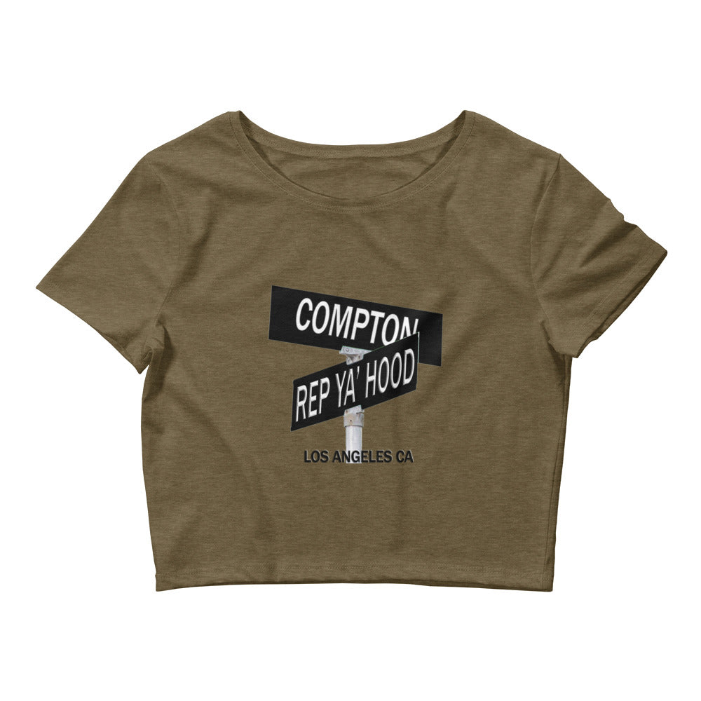 Compton Rep Ya Hood Baby Tee