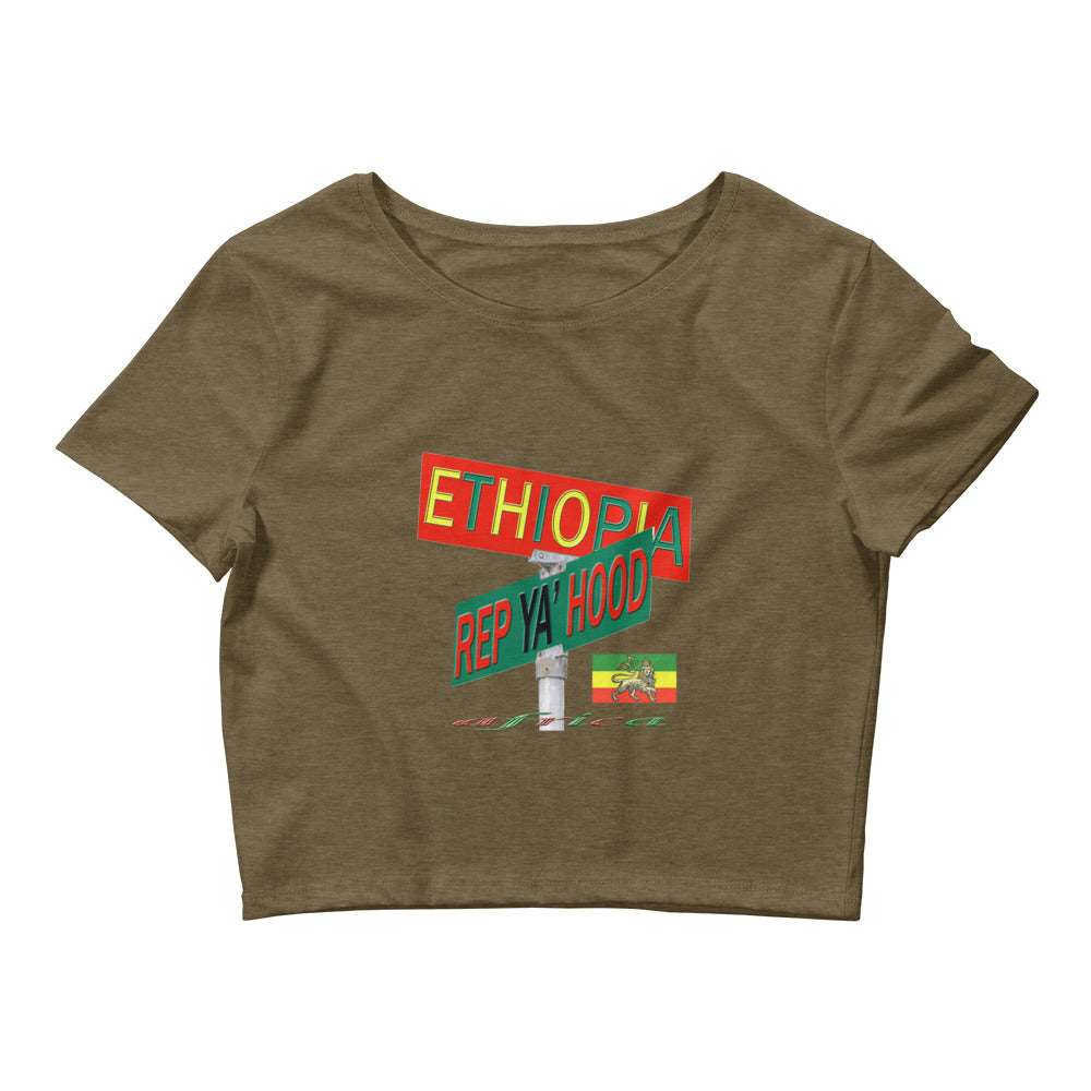 Ethiopia Rep Ya Hood Baby Tee