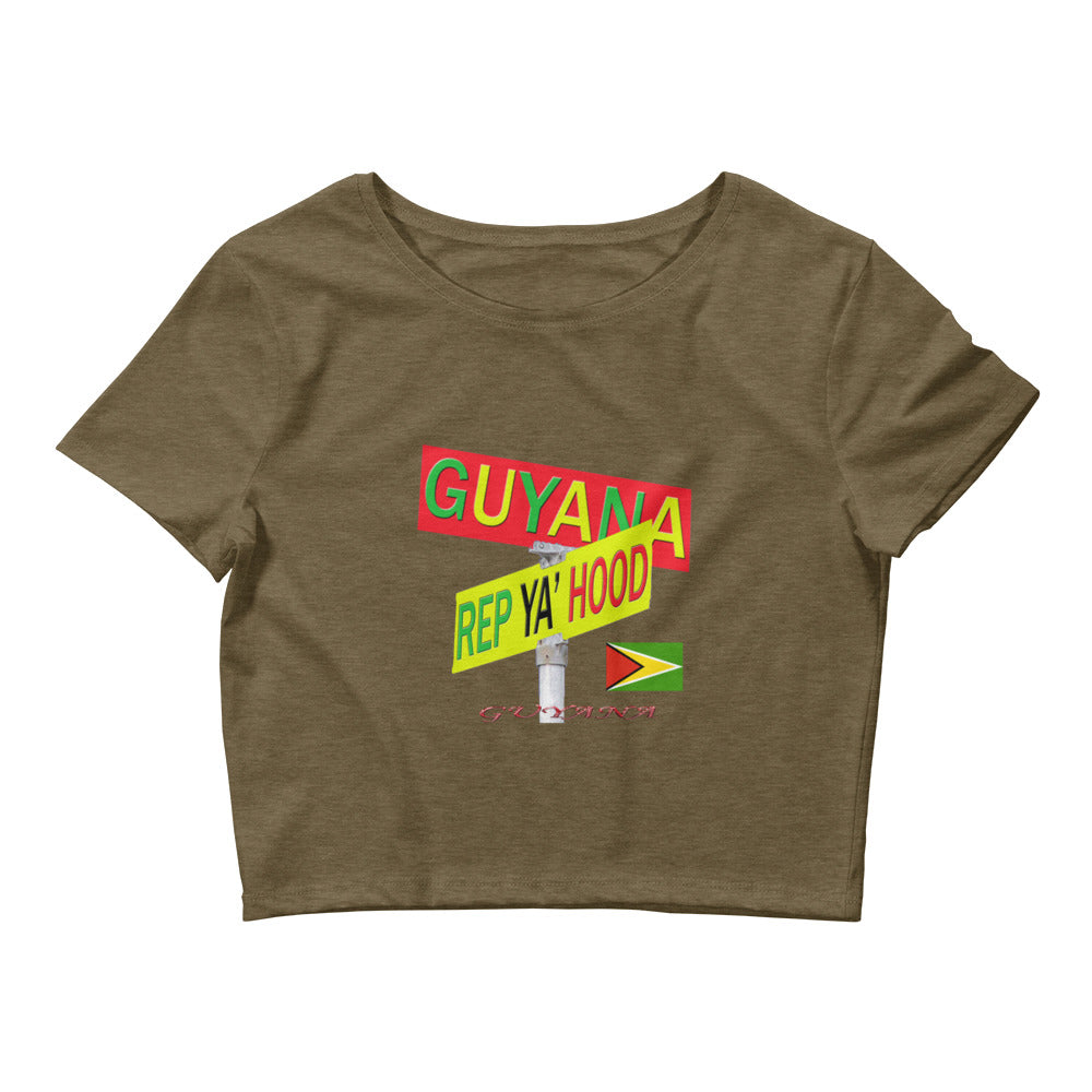 Guyana Rep Ya Hood Baby Tee