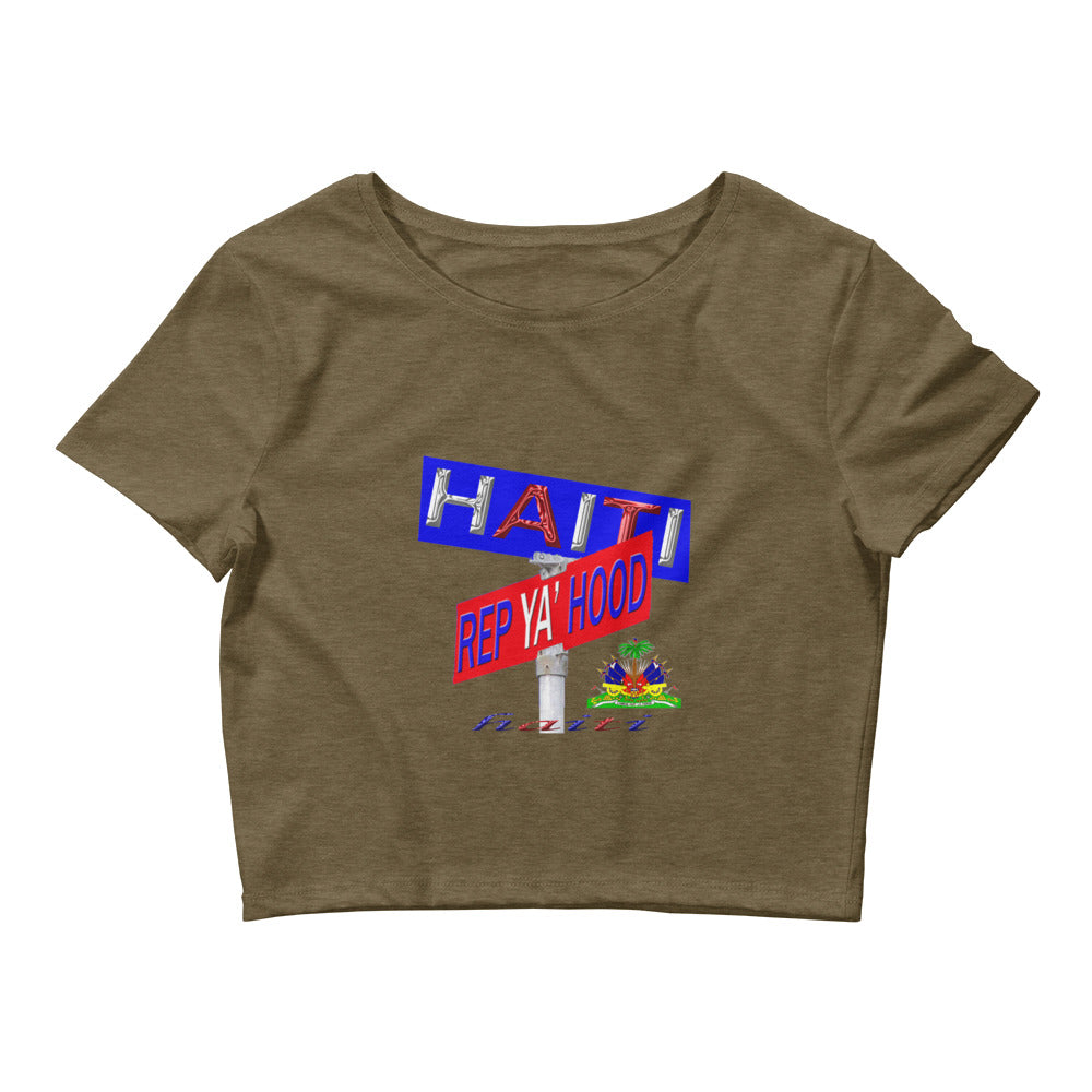 Haiti Rep Ya Hood Baby Tee