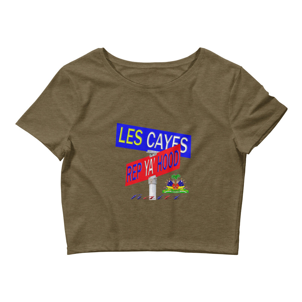 Les Cayes Rep Ya Hood Baby Tee