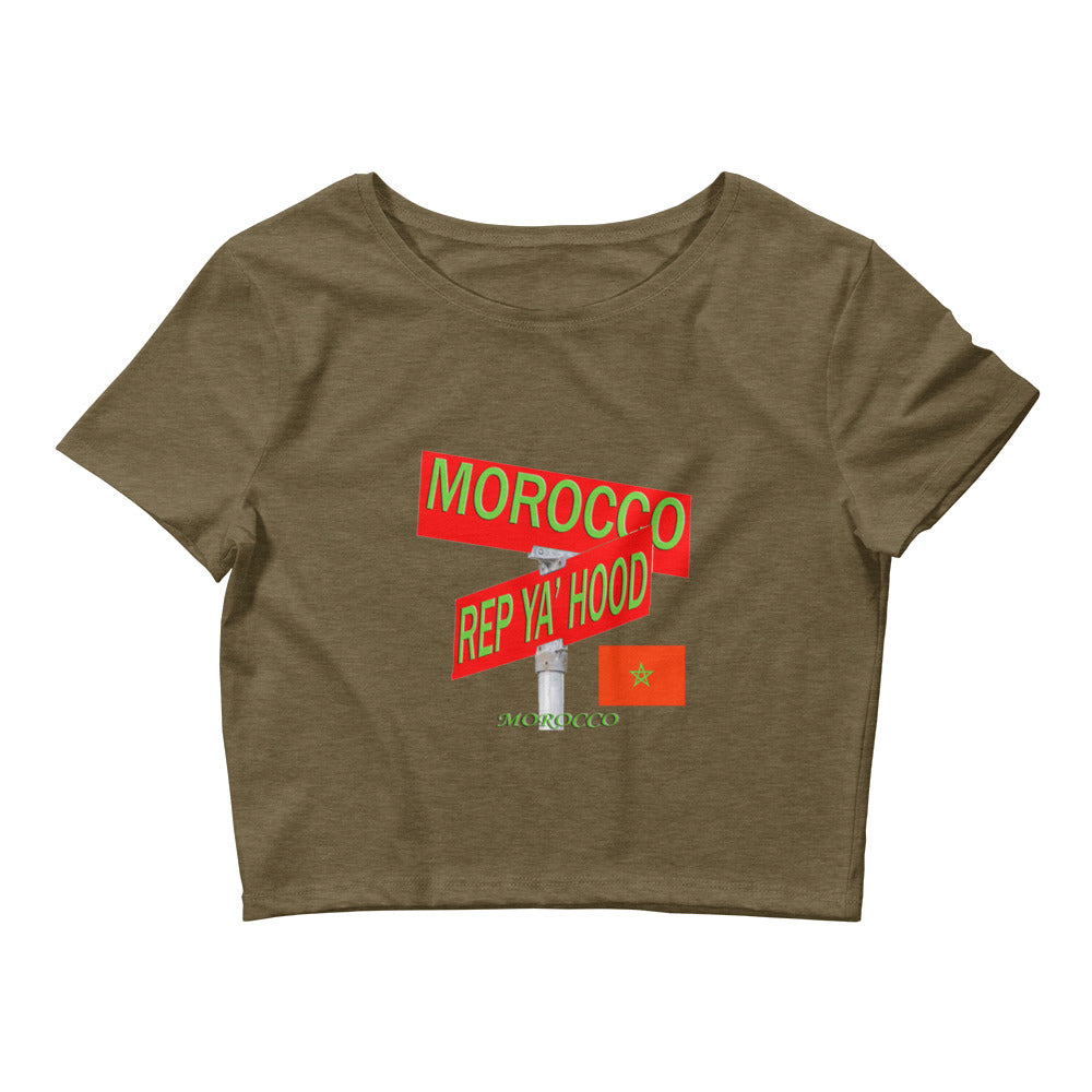 Morocco Rep Ya Hood Baby Tee