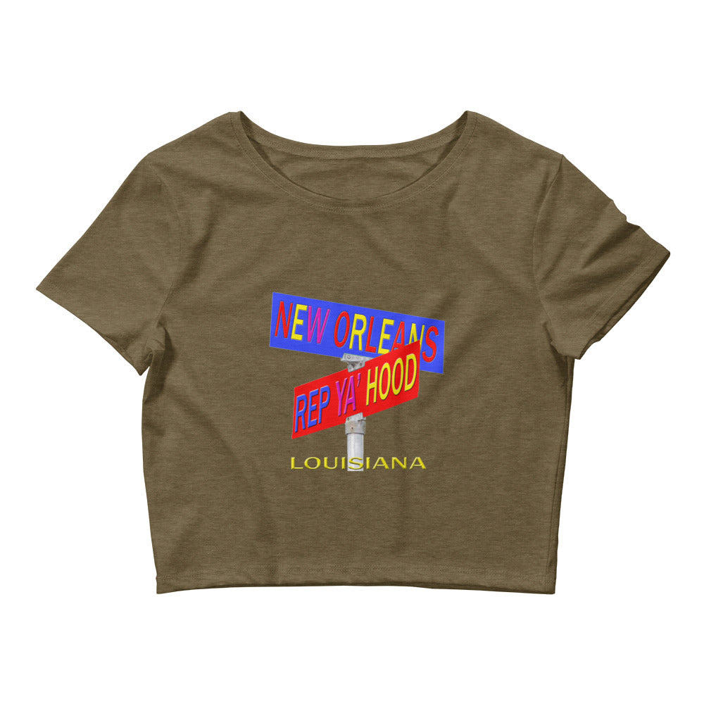 New Orleans Rep Ya Hood Baby Tee