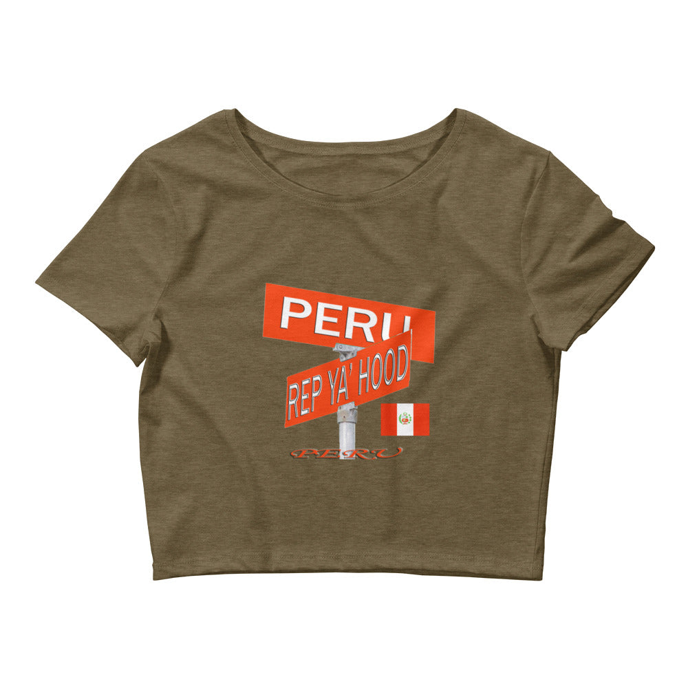 Peru Rep Ya Hood Baby Tee