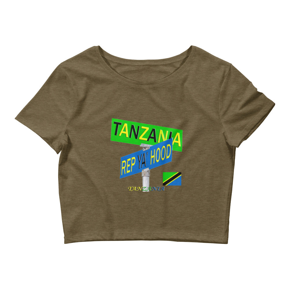 Tanzania Rep Ya Hood Baby Tee